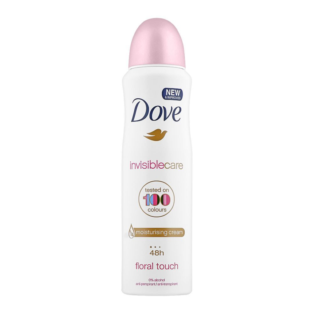 DOVE DEO SPRAY INVISIBLE CARE FLORAL TOUCH 150ML